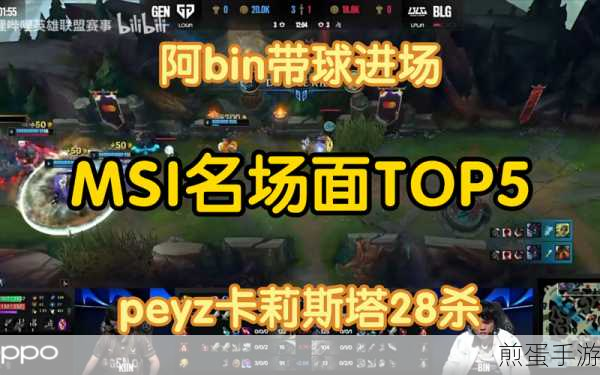 MSI昨日TOP5:昨日MSI五大热门赛事回顾