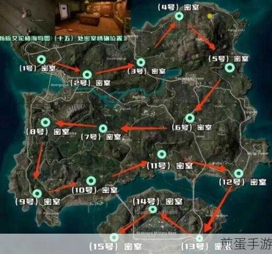 艾伦格竞技模式吸圈点位全揭秘,绝地求生高手必备