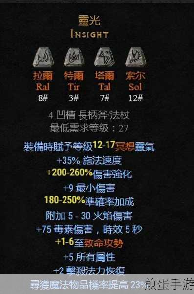 暗黑破坏神不朽法师,顶级装备选择与搭配全攻略