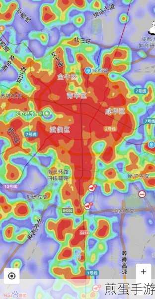百度地图热力图查看攻略,手游玩家必备出行神器