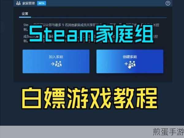 Steam家庭共享入库,解锁游戏新体验