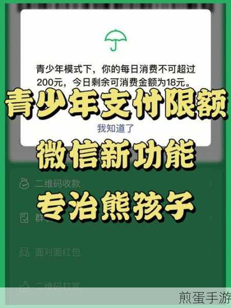 微信支付限额设置指南,手游玩家必备技能