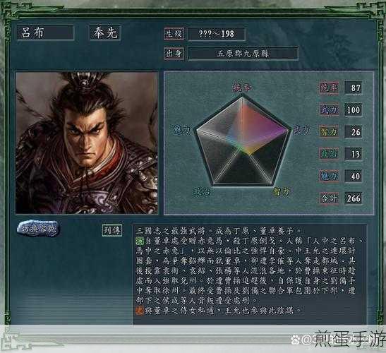 三国志 14 吕布是俘虏还是处决,游戏中关键抉择引热议