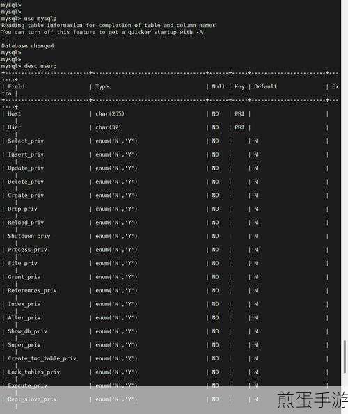 MySQL数据库字段类型修改全攻略,手游玩家也能轻松上手