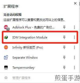 Chrome浏览器大变身!IDM下载神器一键设置