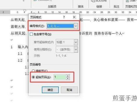 Word页码设置小技巧,轻松搞定第一页连续页码