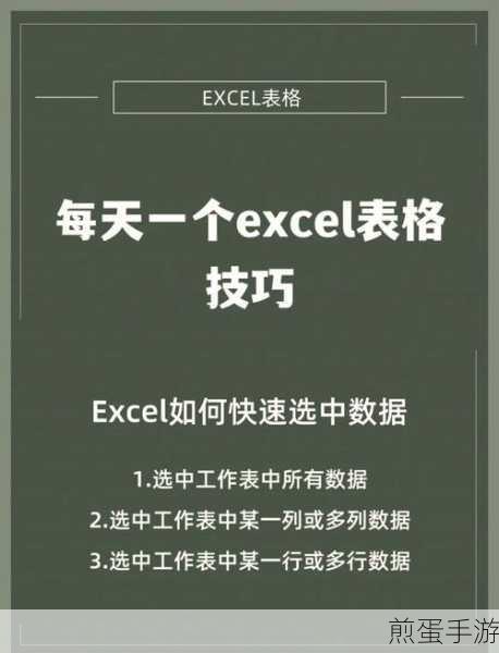 Excel小技巧大揭秘,轻松揪出重复项,手游数据整理新姿势!
