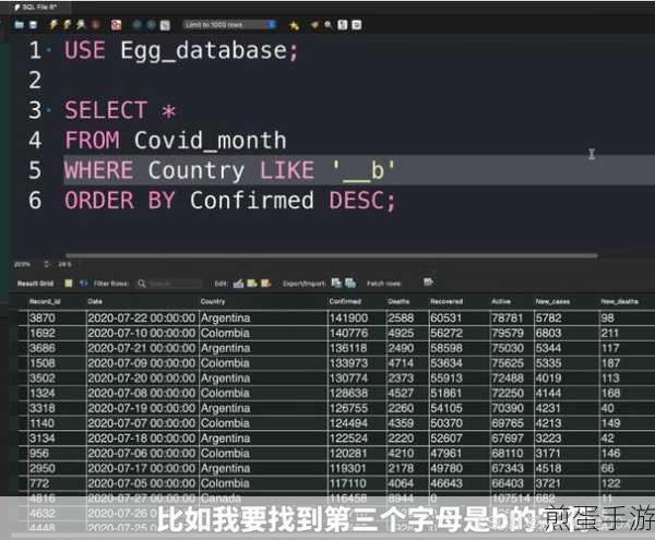 MySQL下划线索引,手游数据管理的加速神器