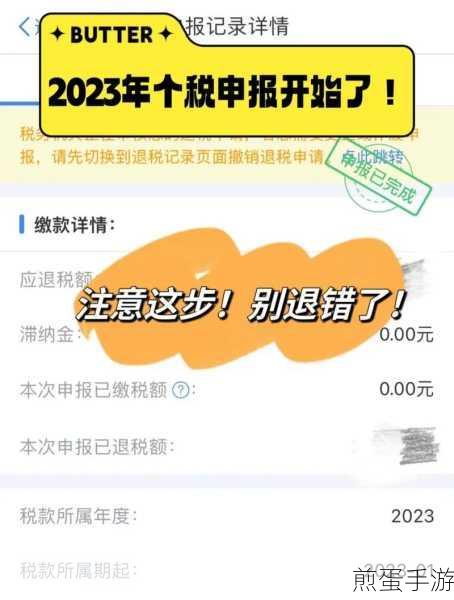 解锁新技能！房租收入个税退税攻略，手游玩家必看