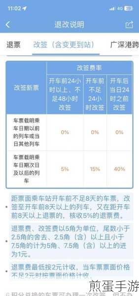 高铁无座变有座,手游玩家改签攻略大揭秘!