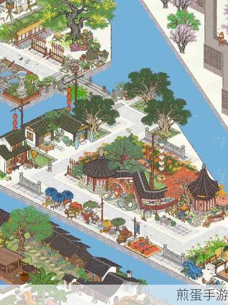 江南百景图苏州40井赚钱攻略与布局分享,高效刷钱布局设计揭秘,成为游戏富豪不是梦