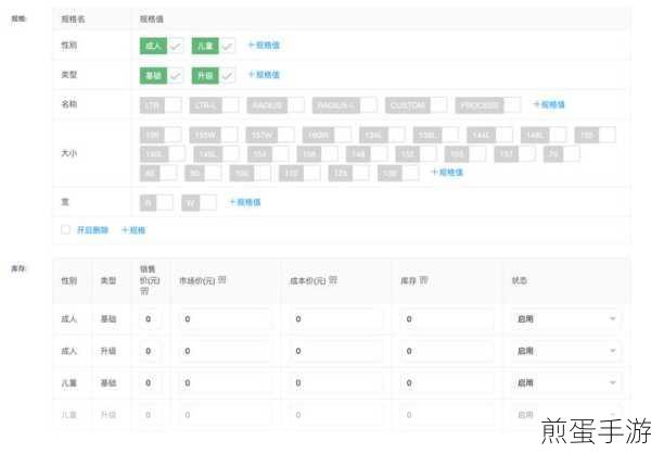 解锁电商秘籍,手游玩家必知的SPU与SKU奥秘