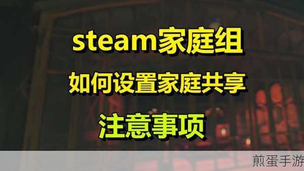 Steam家庭共享新攻略，双人同享游戏乐趣