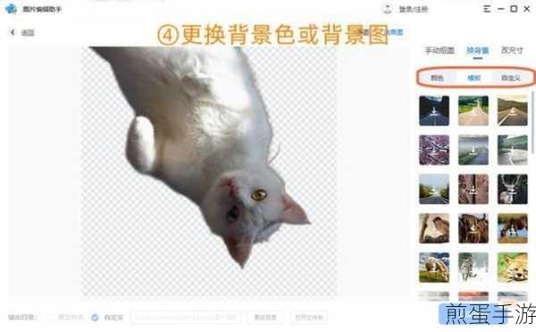 光影魔术手大揭秘,轻松换底色,打造个性图片背景