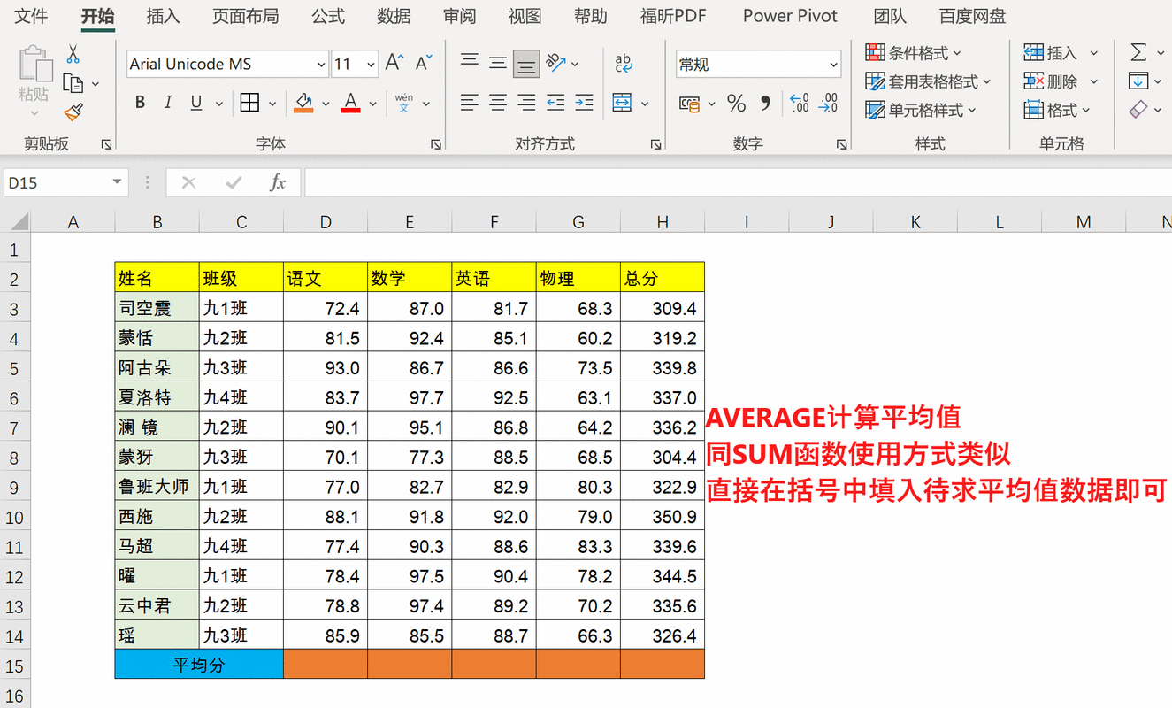 Excel表格平均值公式,手游数据党必备神器