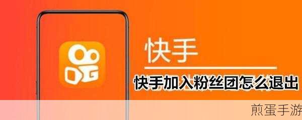 快手粉丝团退出攻略，轻松几步，恢复个人体验