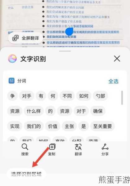 解锁新技能！手游玩家必备，图片文字识别大法