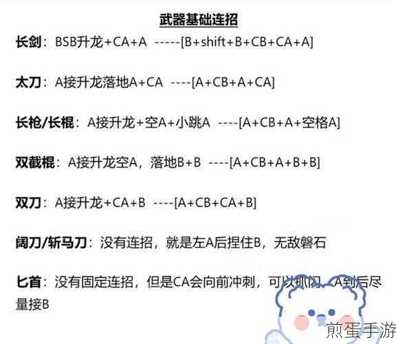 掌握永劫无间枪连招表及技巧，成为战场上的生存专家，热门游戏秘籍大揭秘