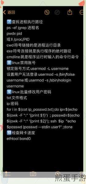 Linux服务器重启命令大揭秘，手游编辑的实用指南