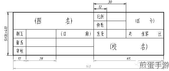 CAD中A4图框尺寸,手游设计师的必备技能