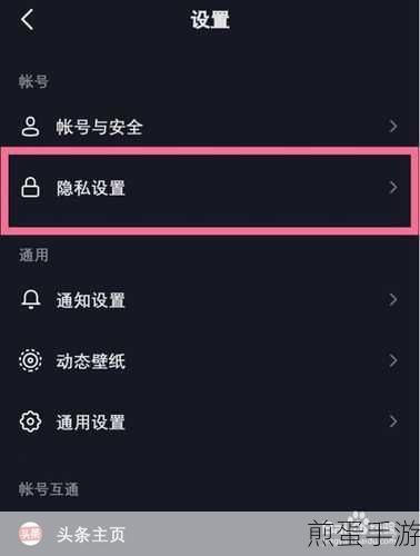 抖音私密设置攻略,轻松实现视频自己可见
