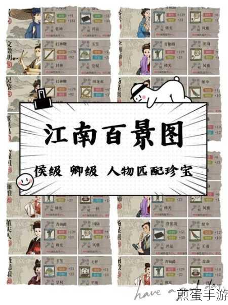 江南百景图罗素月珍宝搭配指南,解锁最佳组合攻略之热门秘籍