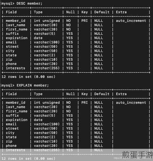 MySQL字段长度设置,手游玩家数据存储的奥秘