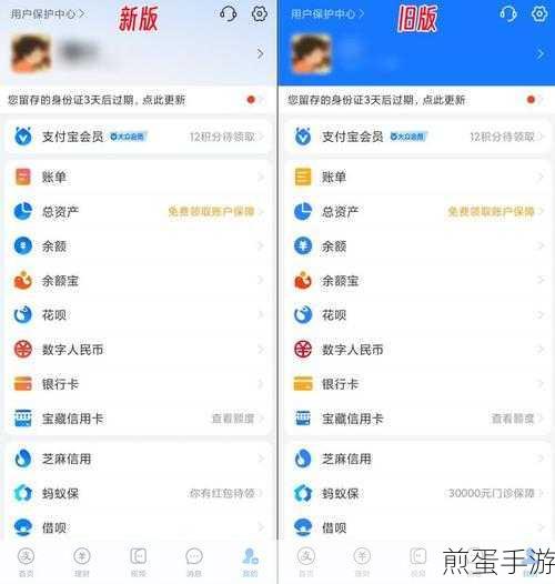 支付宝首页颜色随心换,打造专属支付界面