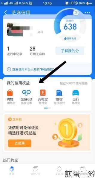 支付宝芝麻分在手游玩家中的妙用与提升攻略