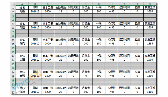 Excel工资条制作秘籍，让财务处理更轻松