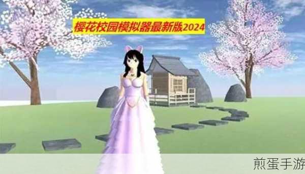 樱花校园模拟器2024高马尾版,热门校园模拟新体验