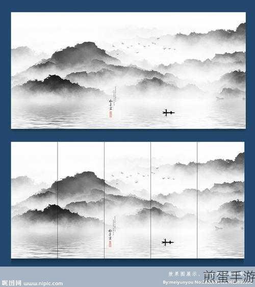 水墨诗意天空下,一笔填诗闯新关