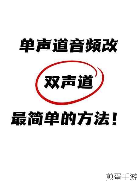 在优酷上看视频如何把单声道改成双声道,掌握这些技巧让观影体验更震撼