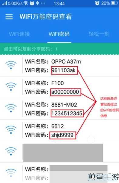 WiFi 万能钥匙怎么查看密码_WiFi 万能钥匙查看密码方法，成为网络达人必备秘籍
