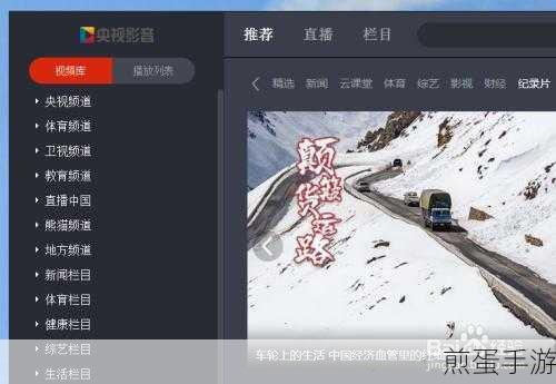 央视影音怎么设置播放器窗口置顶,掌握这招让观影更随心