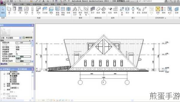Revit 的立面视图怎么隐藏部分轴号字符,探索建筑设计软件中的神秘技巧