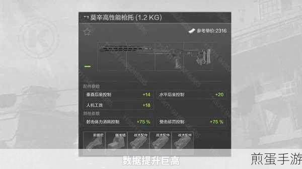 暗区突围枪械装配件全攻略,打造你的专属武器