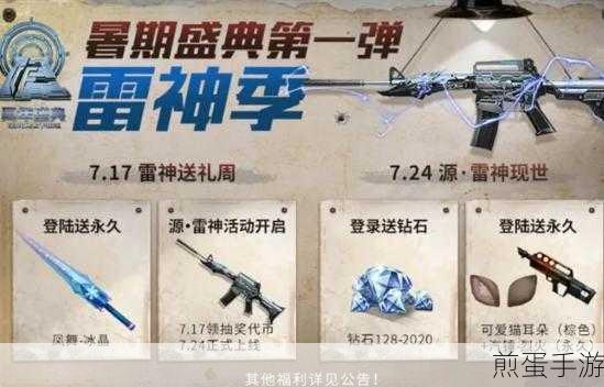 穿越火线手游,揭秘惊天雷神初心的获取之道