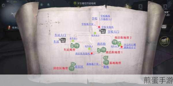 永眠镇小图探险，揭秘第五人格地窖位置