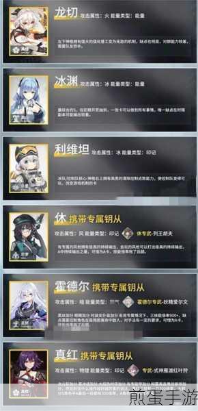 深空之眼初始角色精选推荐,助你开局无忧