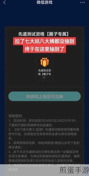 DNF手游内测资格抢夺全攻略，助你率先体验格斗魅力