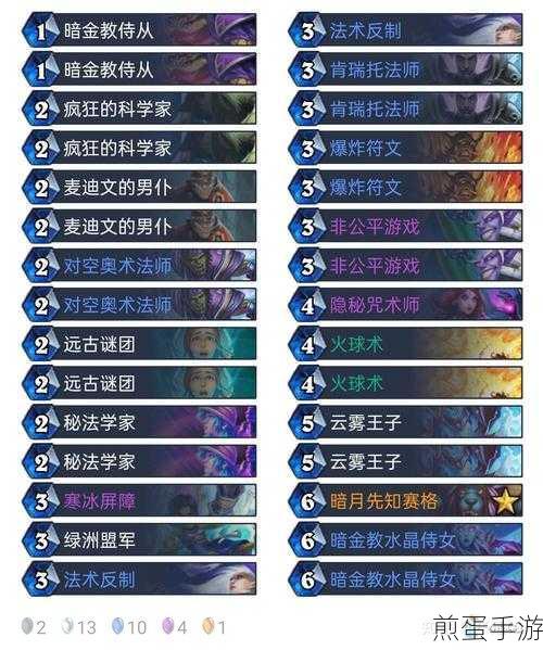 炉石传说学徒段位表全面解析