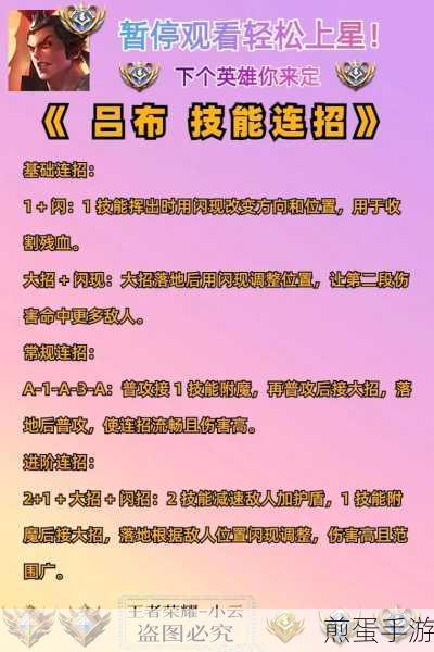 王者荣耀吕布最新出装与铭文搭配全解析