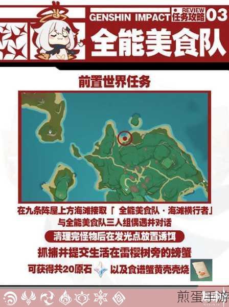 原神全能美食队任务全攻略,解锁美食与成就的秘籍