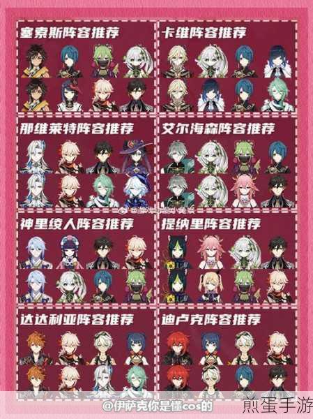 原神卡齐娜配队全解析，打造无敌阵容攻略