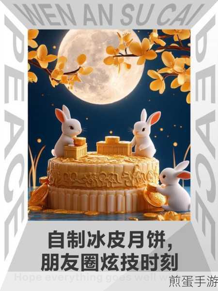 心动小镇,匠心独运,自制月饼的甜蜜秘籍