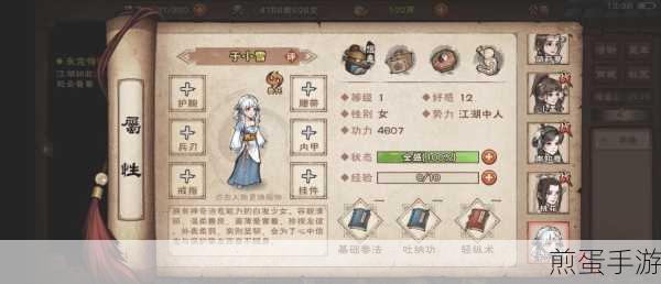 烟雨江湖冰心诀秘籍，解锁武学新境界