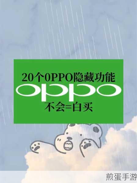 Oppo 手机应用不知道怎么被隐藏了该怎么找出来，探索手机隐藏应用之谜
