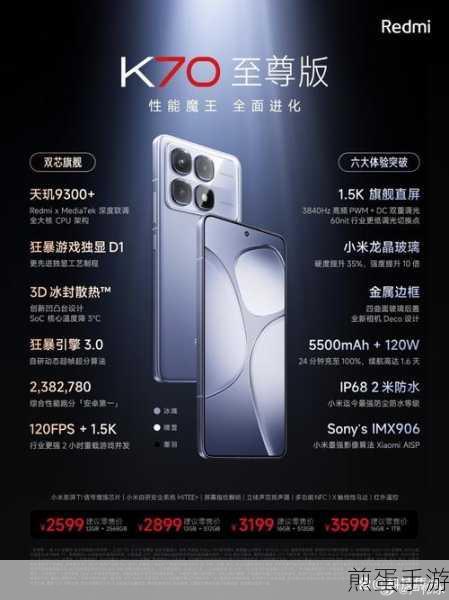 redmik60 至尊版价格是多少-红米 k60 至尊版价格分布,震撼上市引发抢购热潮