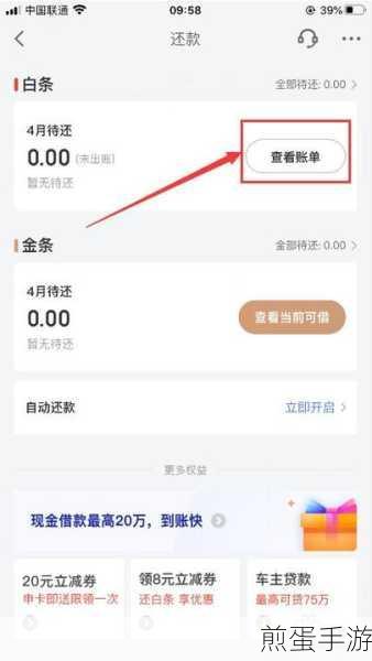 京东白条账单详情在哪里看,热门消费必备的查询指南